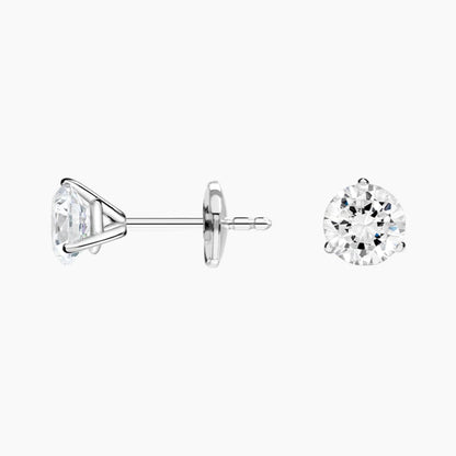 Perfect Martini Lab Diamond Stud Earrings (1 ct. tw.)