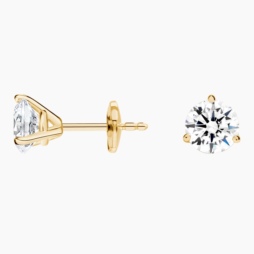Perfect Martini Lab Diamond Stud Earrings (1 1/2 ct. tw.) in 18K White Gold