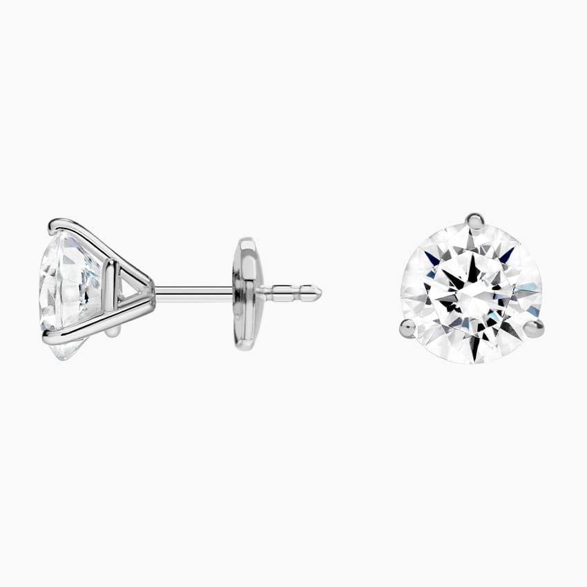 Perfect Martini Lab Diamond Stud Earrings (3 ct. tw.)