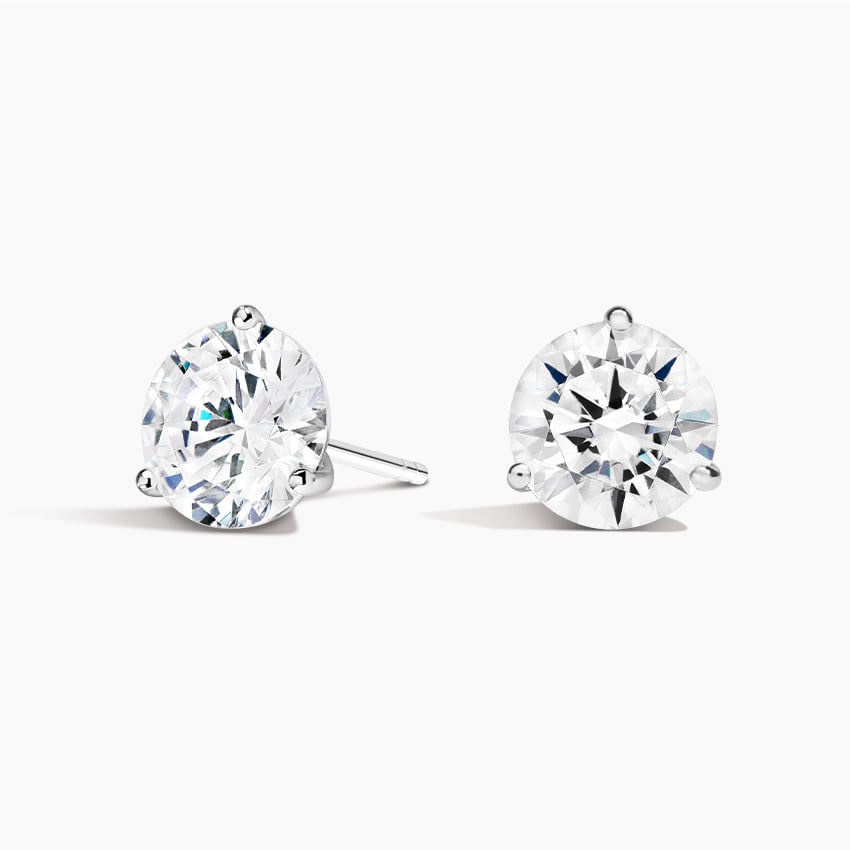 Perfect Martini Lab Diamond Stud Earrings (3 ct. tw.)