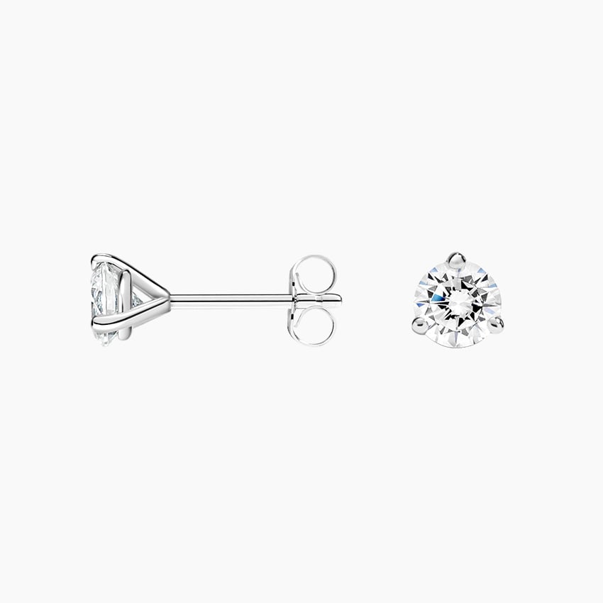 Perfect 4-Prong Lab Diamond Stud Earrings (3/4 ct. tw.)
