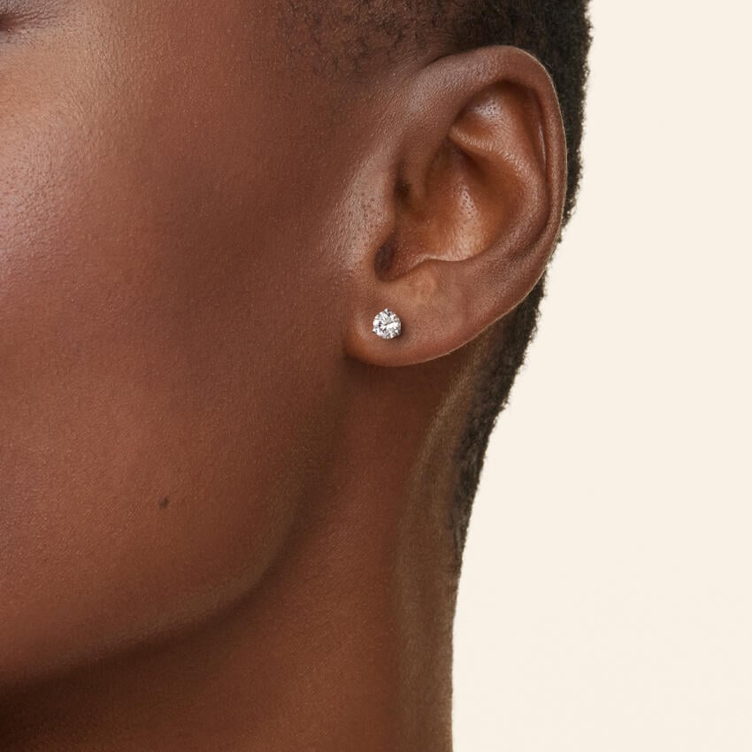 Perfect Martini Lab Diamond Stud Earrings (3/4 ct. tw.)