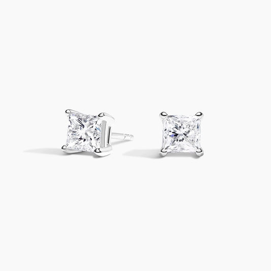 Princess Lab Diamond Stud Earrings (1 ct. tw.)