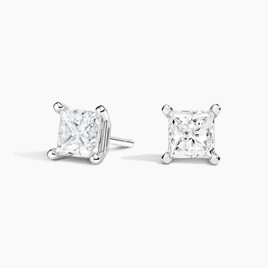 Princess Lab Diamond Stud Earrings (2 ct. tw.)