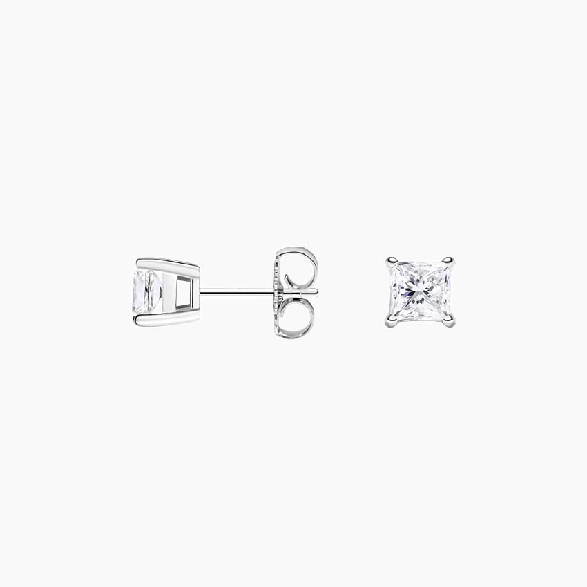 Princess Lab Diamond Stud Earrings (1 1/2 ct. tw.)
