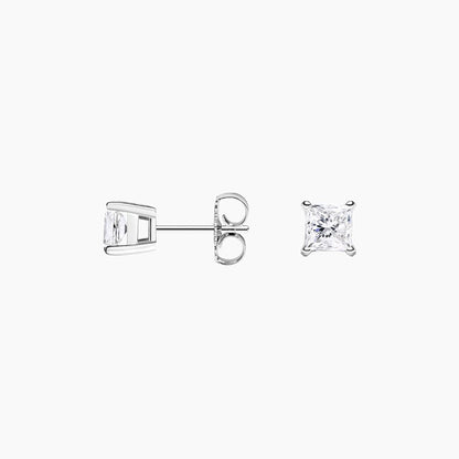 Princess Lab Diamond Stud Earrings (1 1/2 ct. tw.)