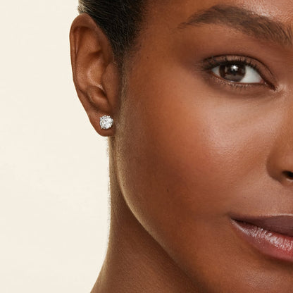 Perfect 4-Prong Certified Lab Diamond Stud Earrings (2 ct. tw.) in Platinum