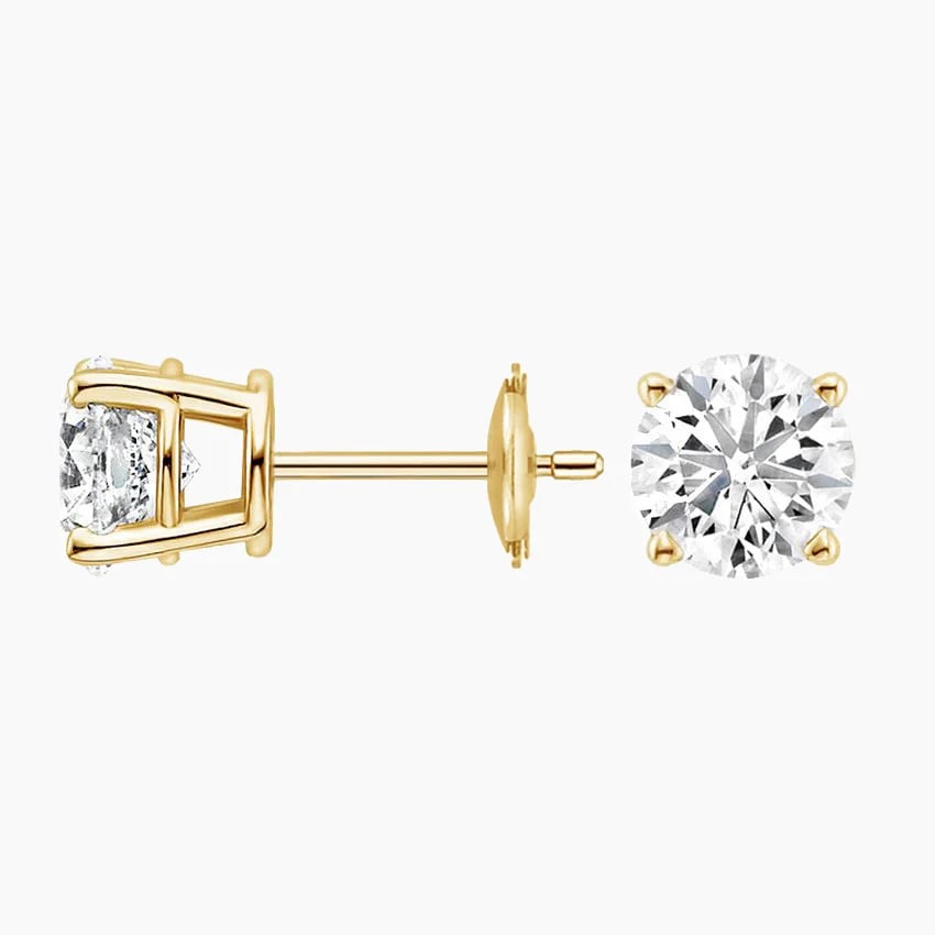 Perfect 4-Prong Certified Lab Diamond Stud Earrings (3 ct. tw.)