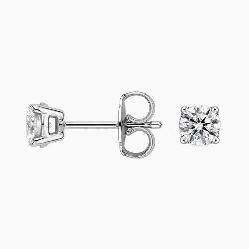 Perfect 4-Prong Lab Diamond Stud Earrings (1/2 ct. tw.)