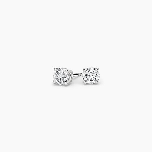 Perfect 4-Prong Diamond Stud Earrings (1 1/4 ct. tw.) in 18K White Gold