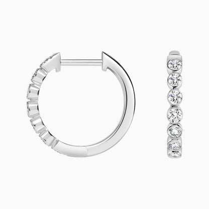Virtual Try On add_img1 img  Colette Lab Diamond Hoop Earrings (1/2 ct. tw.)