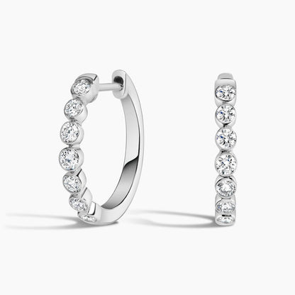 Virtual Try On add_img1 img  Colette Lab Diamond Hoop Earrings (1/2 ct. tw.)