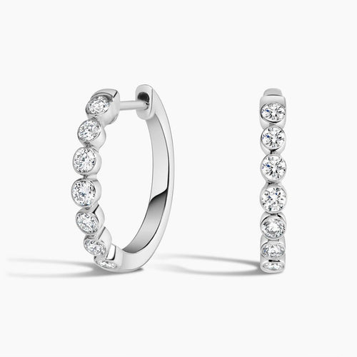 Virtual Try On add_img1 img  Colette Lab Diamond Hoop Earrings (1/2 ct. tw.)