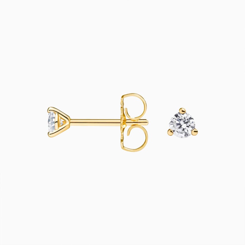 Lab Diamond Birthstone Stud Earrings (1/5 ct. tw.)