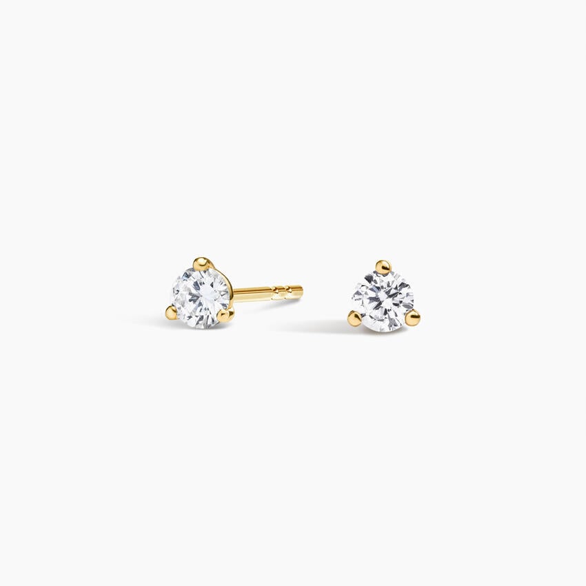 Lab Diamond Birthstone Stud Earrings (1/5 ct. tw.)