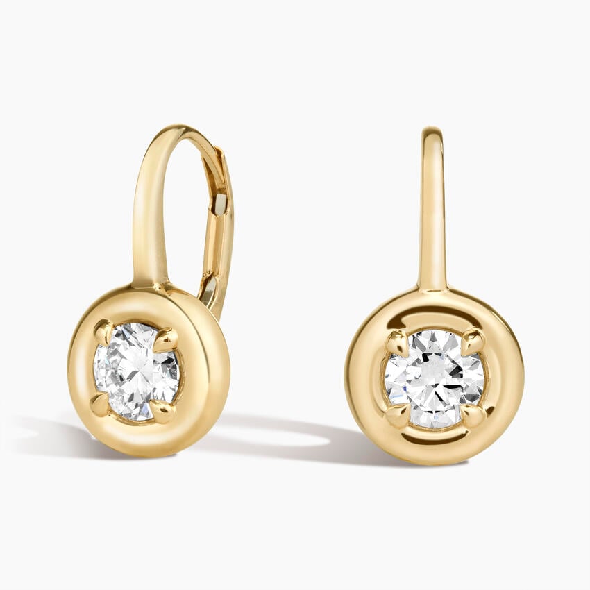 Andrea Cushion Lab Diamond Drop Earrings (7/8 ct. tw.