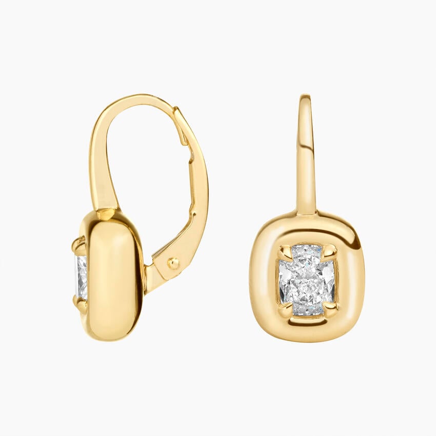 Andrea Cushion Lab Diamond Drop Earrings (7/8 ct. tw.