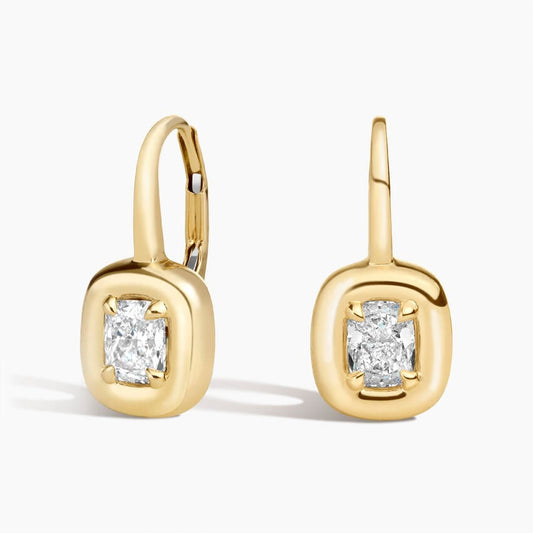 Andrea Cushion Lab Diamond Drop Earrings (7/8 ct. tw.