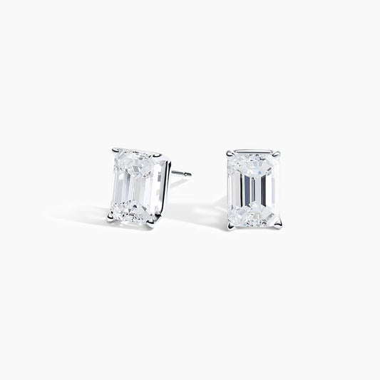 Emerald Cut Lab Grown Diamond Stud Earrings (1 1/2 ct. tw.)