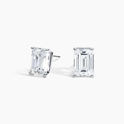 Emerald Cut Lab Grown Diamond Stud Earrings (1 1/2 ct. tw.)