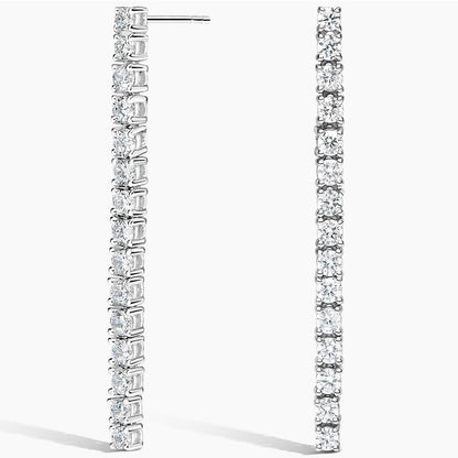 Lab Diamond Tennis Earrings (1 2/5 ct. tw.)