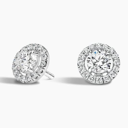 Lab Grown Diamond Halo Stud Earrings (2 1/2 ct. tw.)