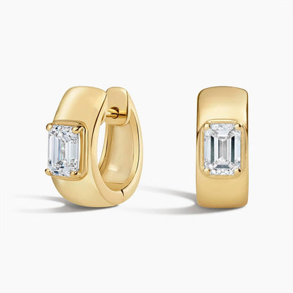 Billie Lab Diamond Wide Hoop Earrings (1 ct. tw.)