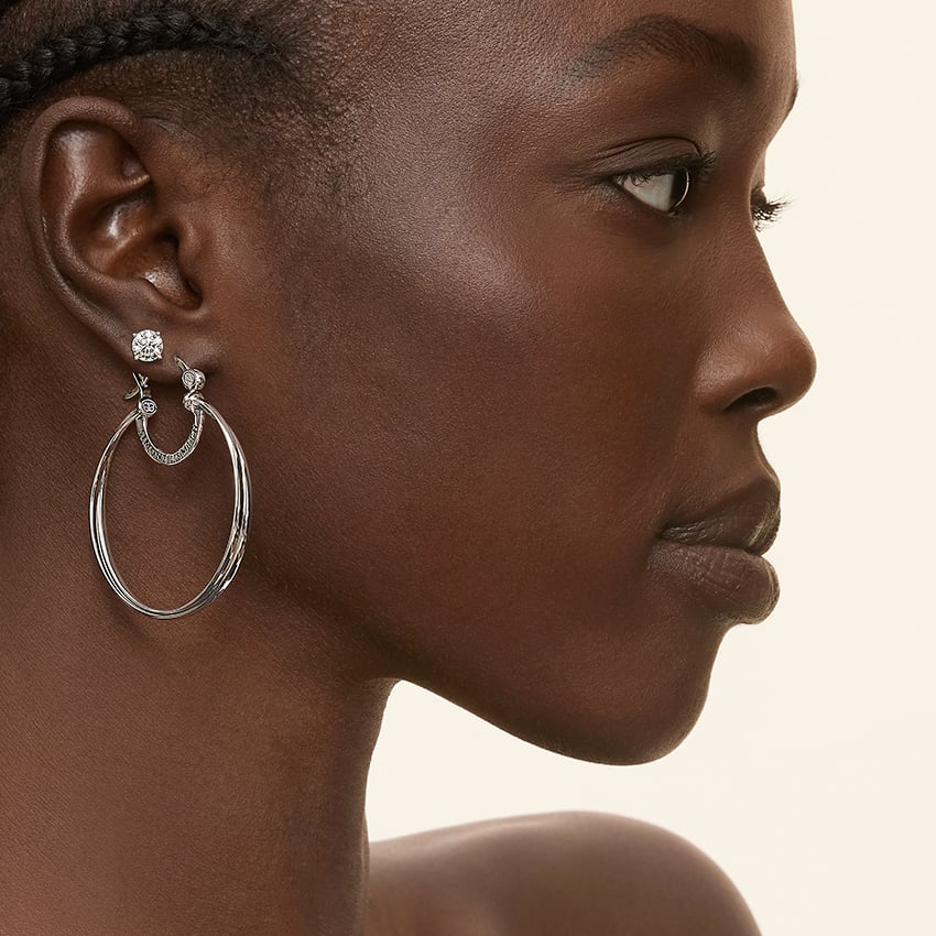 Carbon Capture Lab Diamond Stud Earrings (1 1/2 ct. tw.)