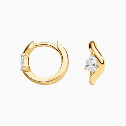 Silhouette Lab Diamond Hoop Earrings (1/5 ct. tw.)