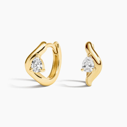 Silhouette Lab Diamond Hoop Earrings (1/5 ct. tw.)