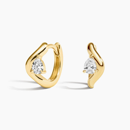 Silhouette Lab Diamond Hoop Earrings (1/5 ct. tw.)