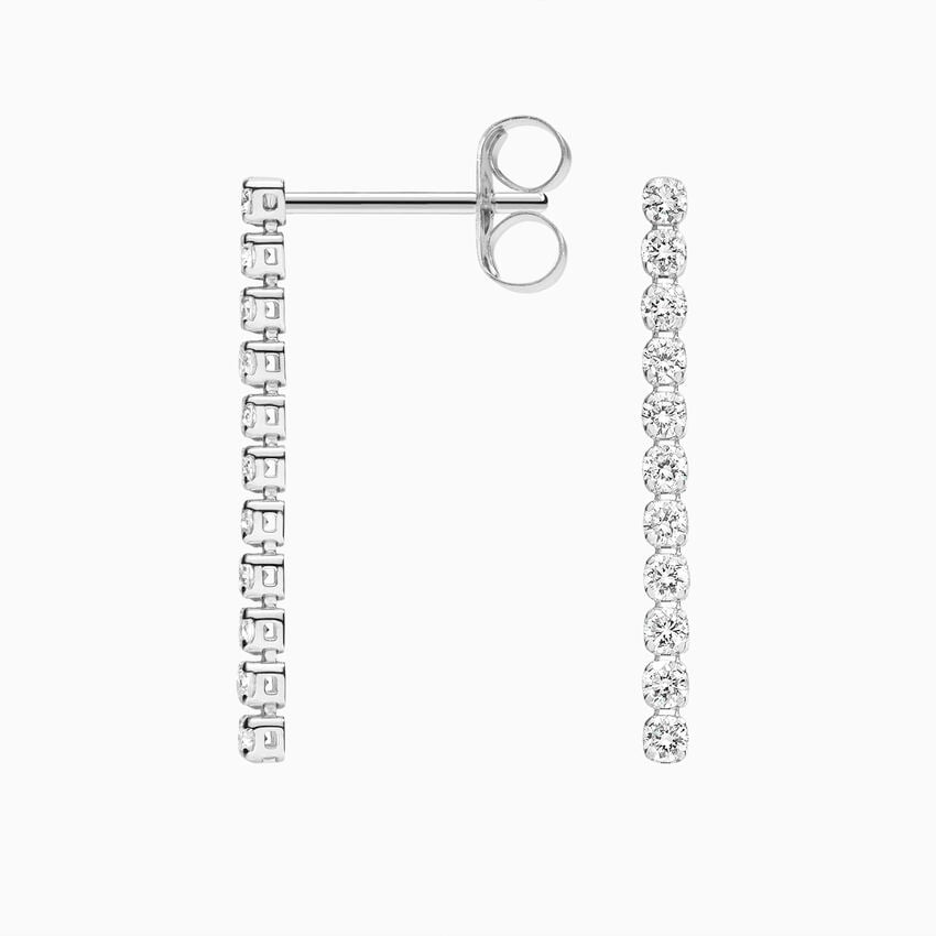 Lab Diamond Tennis Earrings (1/3 ct. tw.)