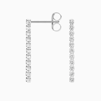 Lab Diamond Tennis Earrings (1/3 ct. tw.)
