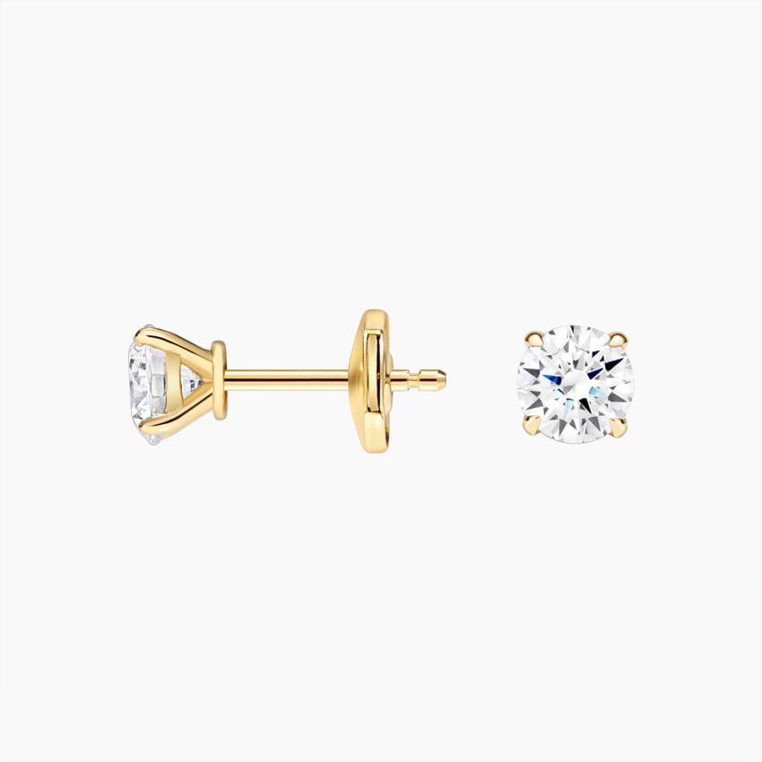 Claw Prong Lab Diamond Stud Earrings (1 ct. tw.)