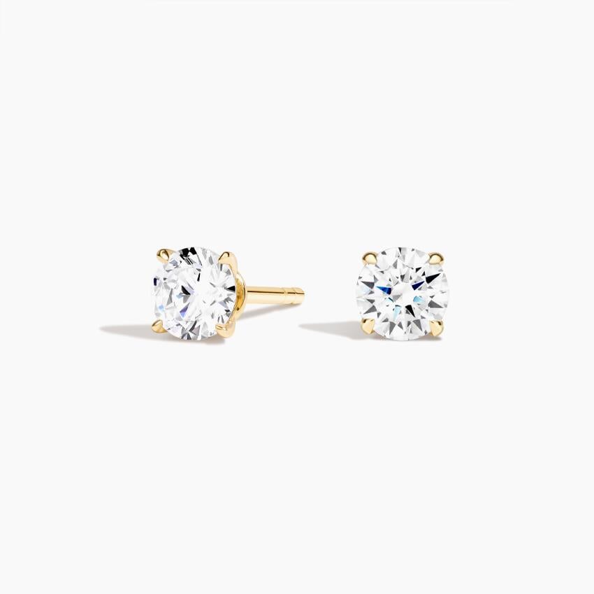 Claw Prong Lab Diamond Stud Earrings (1 ct. tw.)