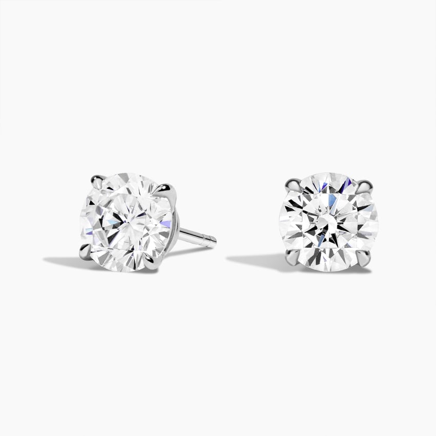 Perfect 4-Prong Certified Lab Diamond Stud Earrings (3 ct. tw.)