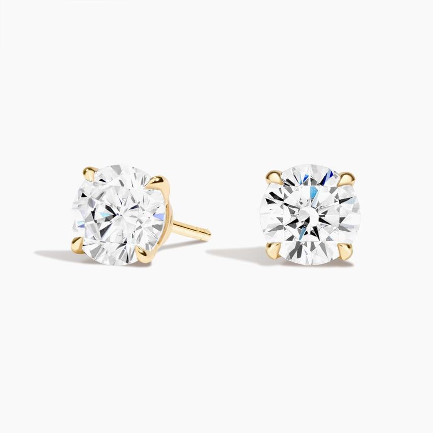 Perfect 4-Prong Certified Lab Diamond Stud Earrings (3 ct. tw.)
