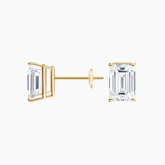 Emerald Cut Lab Grown Diamond Stud Earrings (2 ct. tw.)