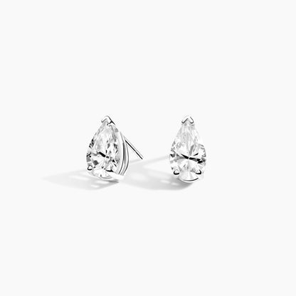 Pear Lab Grown Diamond Stud Earrings (1 ct. tw.)