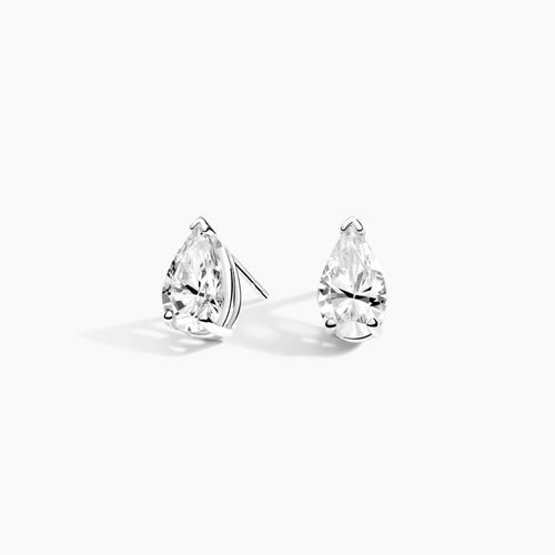 Pear Lab Grown Diamond Stud Earrings (1 ct. tw.)