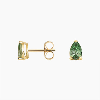 Pacific Green Lab Diamond Stud Earrings (3/4 ct. tw.)