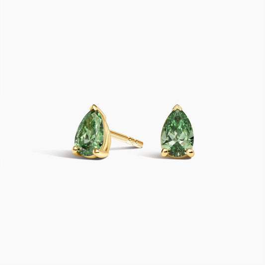 Pacific Green Lab Diamond Stud Earrings (3/4 ct. tw.)