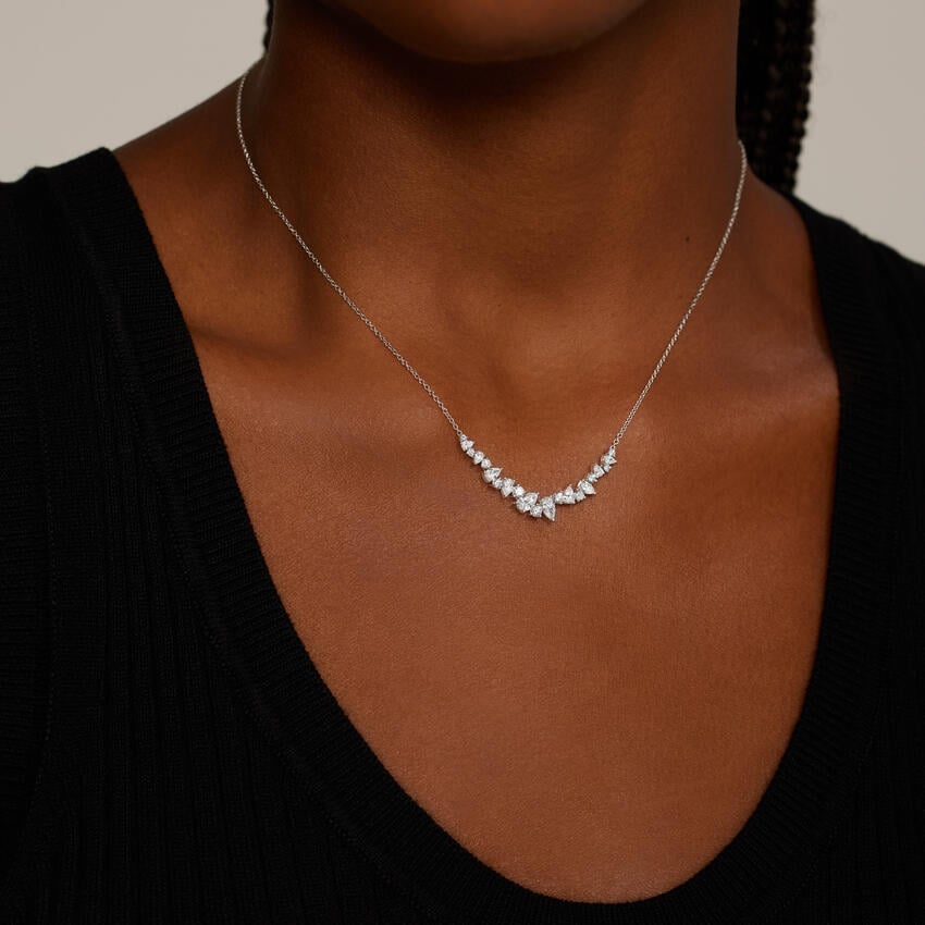 Olivetta Lab Diamond Necklace (1 1/2 ct. tw.)