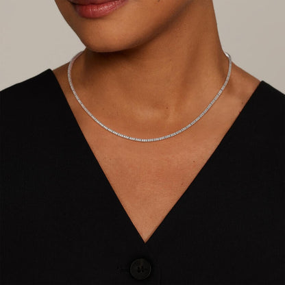 Trilogy 16 in. Lab Diamond Tennis Necklace (2 1/2 ct. tw.)