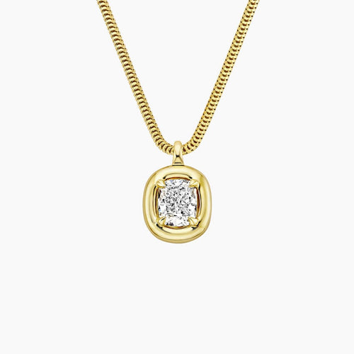 Andrea Cushion Lab Diamond Pendant Necklace (1 ct. tw.)