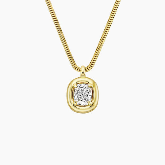 Andrea Cushion Lab Diamond Pendant Necklace (1 ct. tw.)