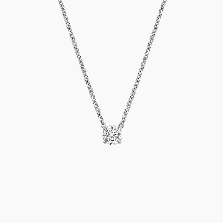 Perfect Solitaire Lab Diamond Pendant (1/4 ct. tw.)