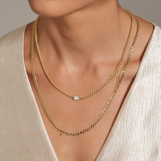 Kendall Lab Diamond Chain Necklace (2/3 ct. tw.)