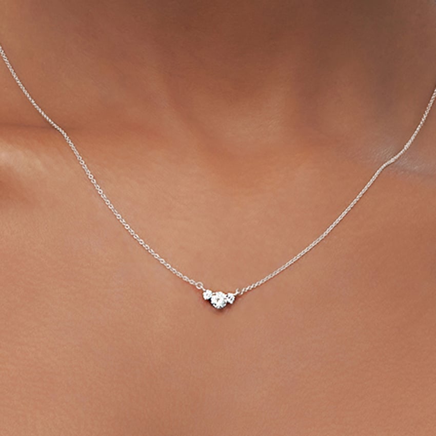 Trio Lab Diamond Pendant (1/3 ct. tw.)