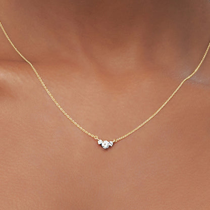 Trio Lab Diamond Pendant (1/3 ct. tw.)